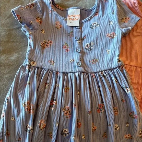 Set of 3 Spring/Summer Dresses 3T Toddler Girl GUC - Picture 2 of 6